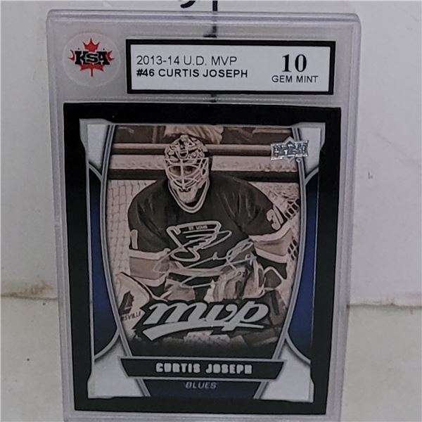 2013-14 Upper Deck #46 Curtis Joseph - Graded
