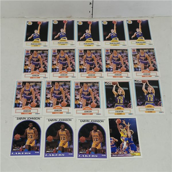 Lot of 19 Star NBA Cards Mint