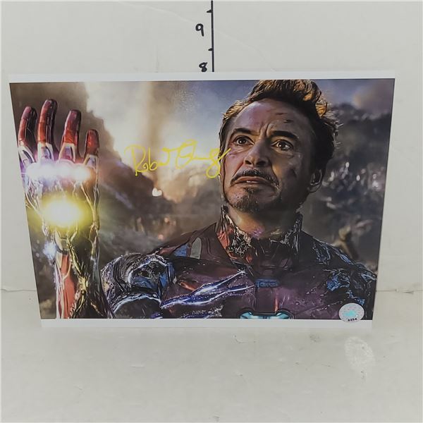 Signed Robert Downey Jr. Iron Man Photo w/ COA