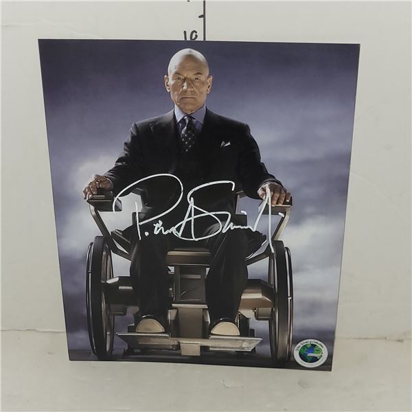 Signed Patrick Stewart x-Men Photo w/ COA