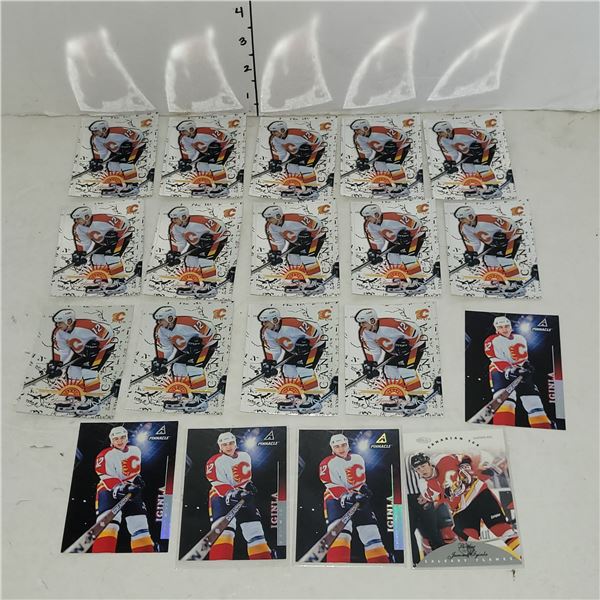 Lot of 18 Jerome Iginla Rookie Cards