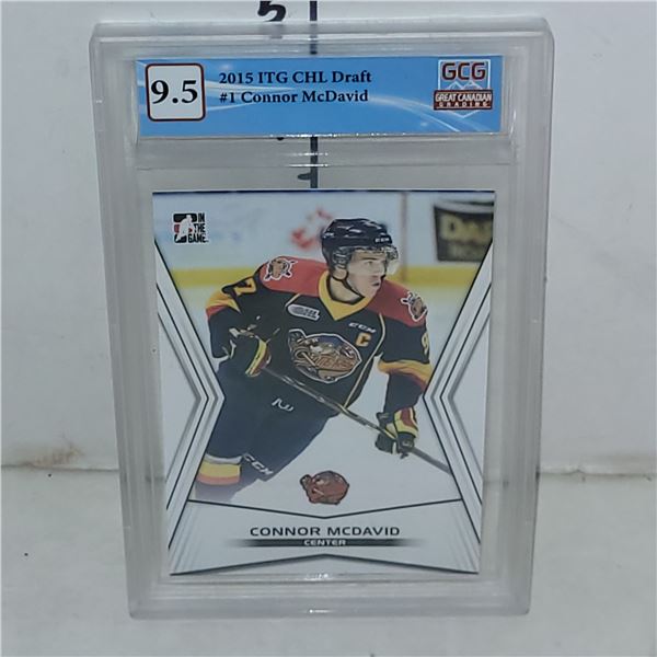 2015 ITG CHL Draft #1 Connor McDavid - Graded
