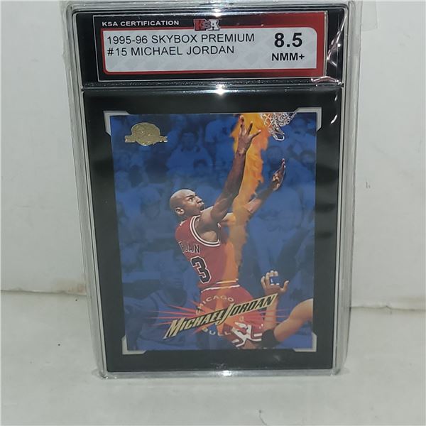 1995-96 Skybox Premium #15 Michael Jordan - Graded