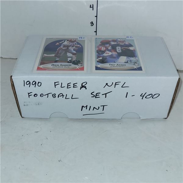 1990 Fleer NFL Footbal Set 1-400 Mint