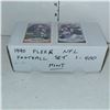 Image 1 : 1990 Fleer NFL Footbal Set 1-400 Mint