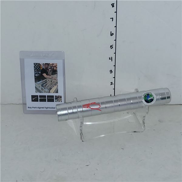 Signed Ray Park Star Wars Darth Maul Ep 1 Light Saber w/ COA