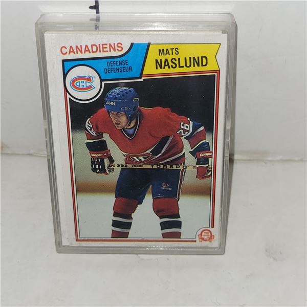 Lot of NHL Rookie Cards Mint in Hard Shell Case