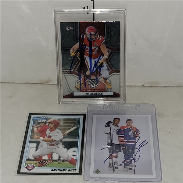Lot of Signed Sports Cards