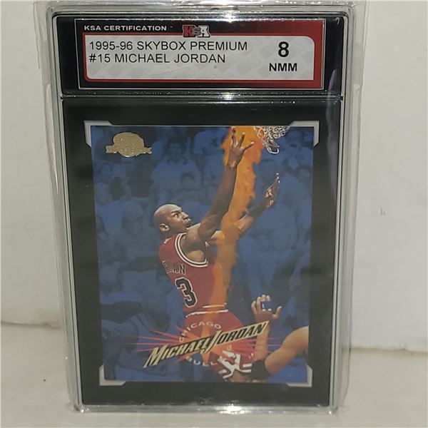 1995-96 Skybox Premium #15 Michael Jordan - Graded