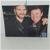 Image 1 : Signed Wayne Gretzky & Alex Ovechkin Photo w/ COA 8x10