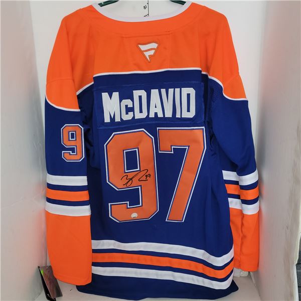 Signed McDavid Fanatic Jersey w/ COA - New With Tags