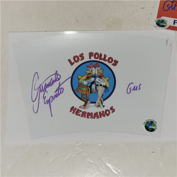 Signed Giancarlo Espostio Los Pollos Sticker w/ COA 8x10 - On Choice
