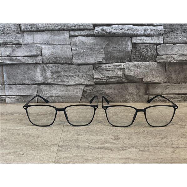 Lot of 2 - Cyxus Blue Light Glasses - Black Frame - New