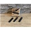 Image 1 : Combs - Individually Wrapped - Black Plastic - 48 Pcs - New