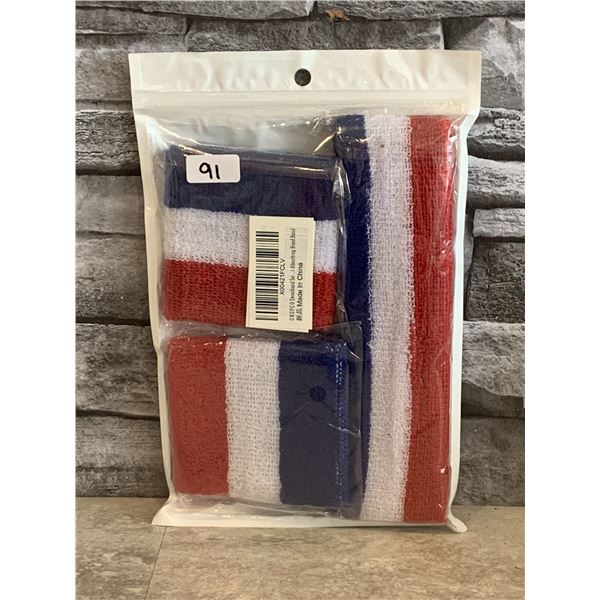 Sweatband Set - 3 Pcs - New