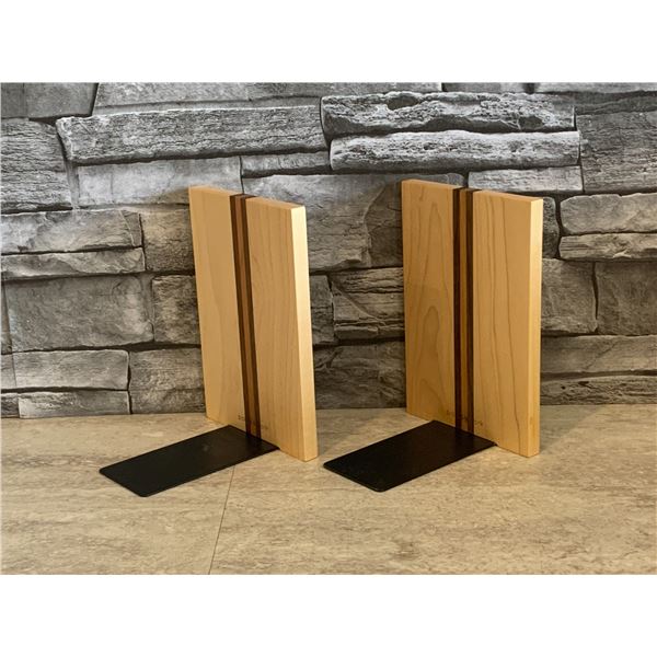 Wooden Bookends - New