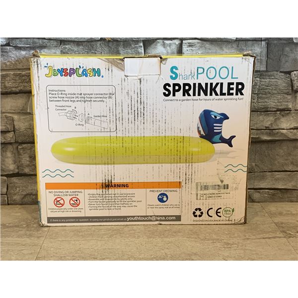 Shark Pool Sprinkler - New