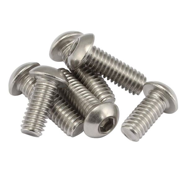 Button Head Socket Cap Bolt Screws - 1/2"