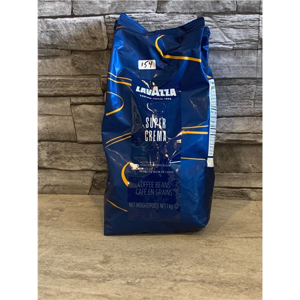 LAVAZZA Coffee Beans - Super Crema - 1kg - BB: 30/11/2026 - New