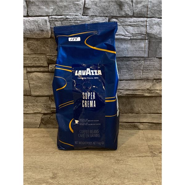 LAVAZZA Coffee Beans - Super Crema - 1kg - BB: 30/11/2026 - New
