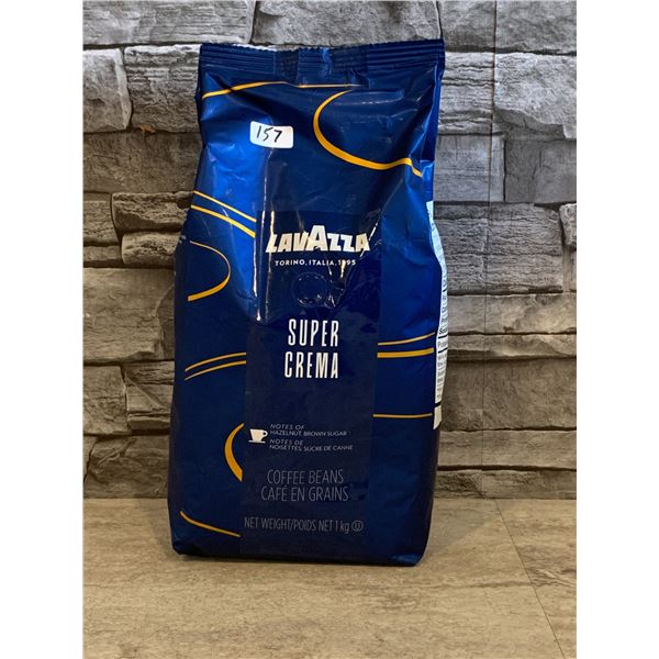 LAVAZZA Coffee Beans - Super Crema - 1kg - BB: 30/11/2026 - New