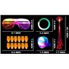 Image 3 : Light Up Party Set - 72 Pcs - New