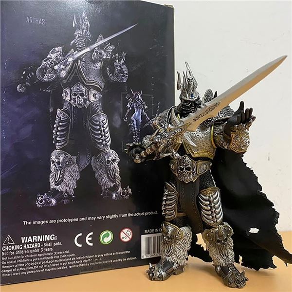 World of Warcraft - Fall of the High King - Arthas Figurine - New