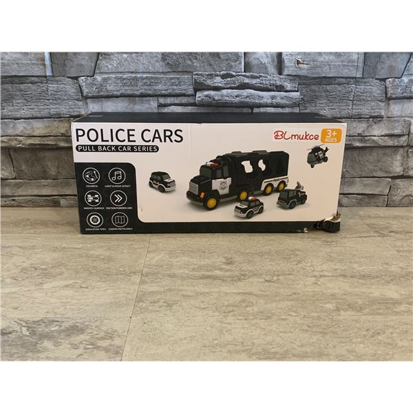 Pull Back Police Car - New