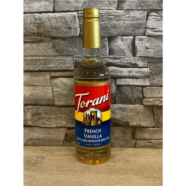 Torani Syrup - French Vanilla Flavour - 750mL - BB: 18 NOV 2026 - New