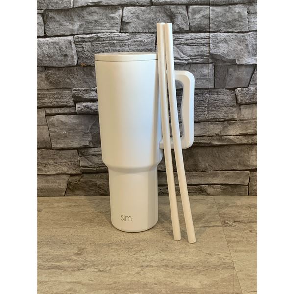 SimpleModern Trek Tumbler - White - 40oz - New