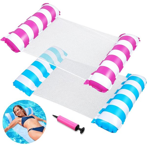 Pool Floaties - 2 Pack - Colour: Red & Blue - New