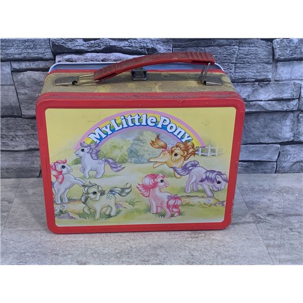 Vintage - My Little Pony Lunch Box - Very Good Used Condition