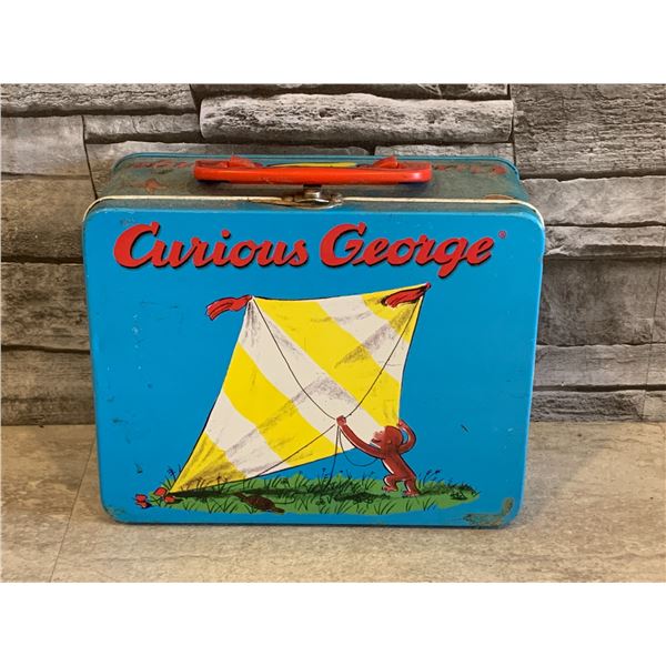 Vintage - Curious George Lunch Box - Very Good Used Condition