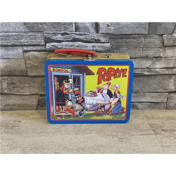 Vintage - Popeye Lunch Box - Very Good Used Condition