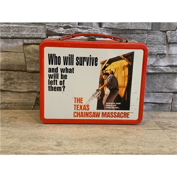 Vintage - The Texas Chainsaw Lunch Box - Very Good Used Condition