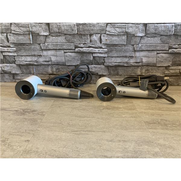 Lot of 2 - Dyson Hair Dryers - Untested