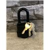 Image 2 : Waterproof Heavy Duty Padlock with Key - Set of 2 - 40mm - New