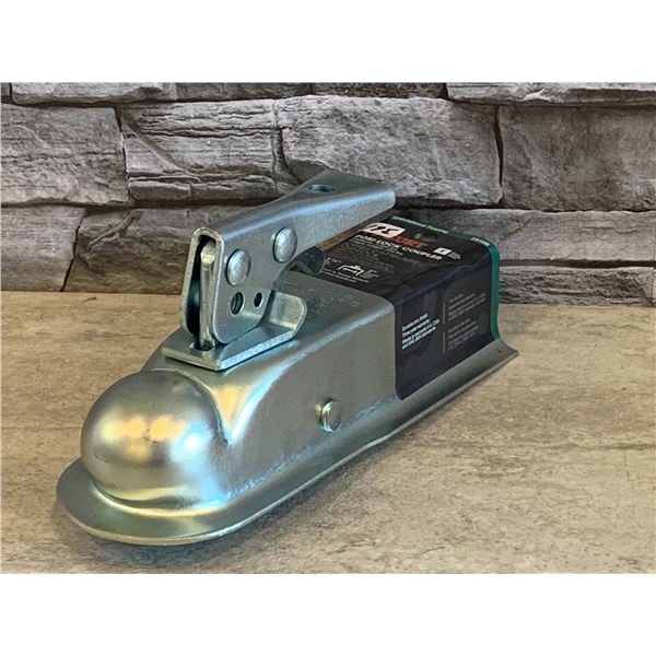 Curt Straight-Tongue Coupler - Model #:25128r - 2000 lbs Capacity - 1 7/8" Hitch Ball - New