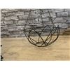 Image 2 : Lot of 2 - Large Metal Hanging Basket - 14" D