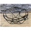 Image 3 : Lot of 2 - Large Metal Hanging Basket - 14" D