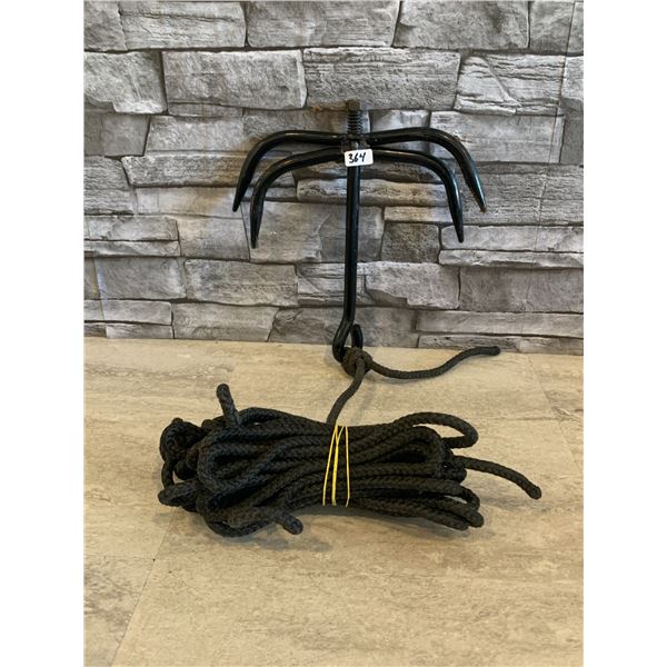 Grappling Hook with Rope