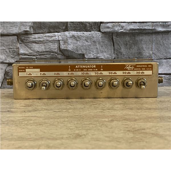 Vintage Telonic Toggle Switch Attenuator