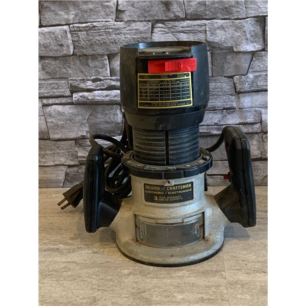 Craftsman Router - Model #: 315.240770 - Double Insulated