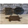 Image 1 : Lot of 3 Cast Iron Hot Plates