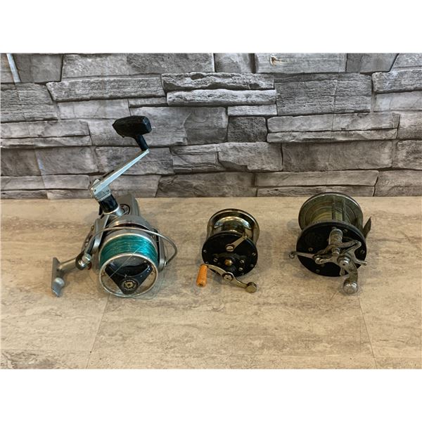 Lot of 3 Fishing Reels - Used