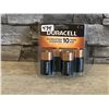 Image 1 : Duracell "C" Batteries - 4 Pack - New - Sealed