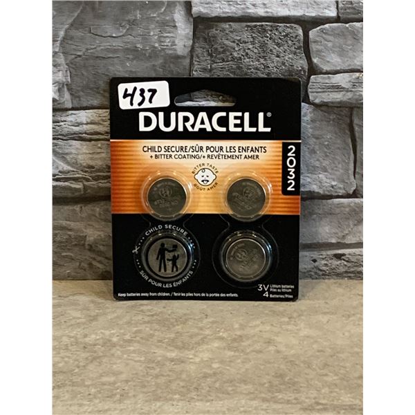 Duracell "3V Lithium" Batteries - 6 Pack - New - Sealed
