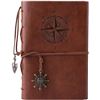 Image 1 : Maleden Refillable Embossed Notepad - Brown - New