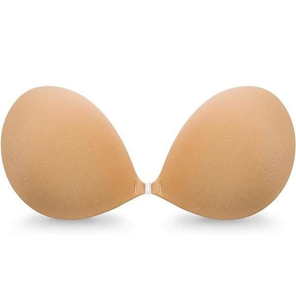 Wingslove Invisible Adhesive Bra - Colour: Nude - E Cup - New