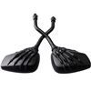 Image 1 : Rearview Side Mirrors for Motorcycle - Black - New